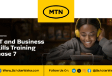 MTN ICT and Business Skills Training 2025 for Young Entrepreneurs (Phase 7) | Apply Now - ScholarWaka