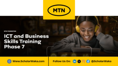 MTN ICT and Business Skills Training 2025 for Young Entrepreneurs (Phase 7) | Apply Now - ScholarWaka