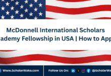 2026 McDonnell International Scholars Academy Fellowship in USA | How to Apply - ScholarWaka