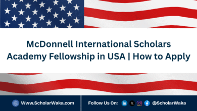 2026 McDonnell International Scholars Academy Fellowship in USA | How to Apply - ScholarWaka