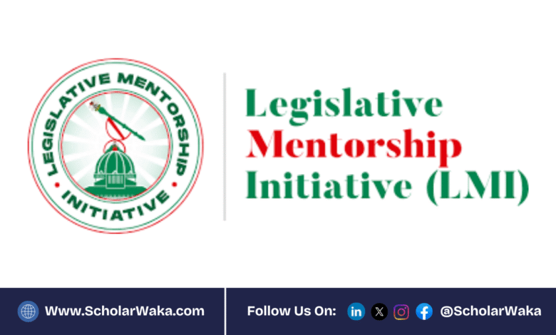 Legislative Mentorship Initiative (LMI) Fellowship 2025 For Nigerians | How to Apply - ScholarWaka