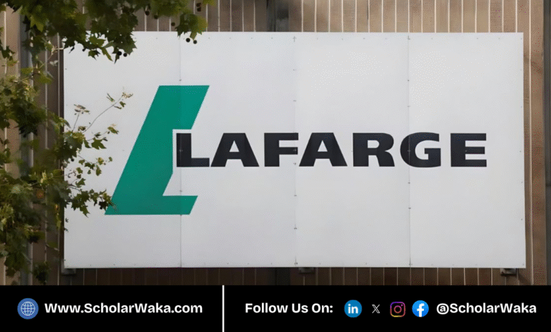 Lafarge African Graduate Trainee Program 2025/2026 For Nigerians | How to Apply - ScholarWaka