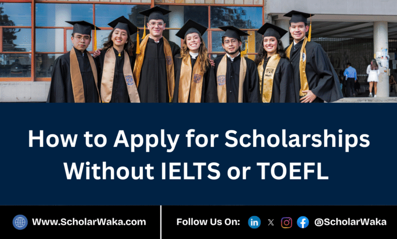 How to Apply for Scholarships Without IELTS or TOEFL — (Plus Top Universities That Don’t Require Them) - ScholarWaka