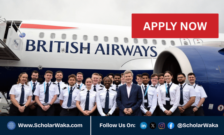 British Airways Summer Internship 2026 | How to Apply - ScholarWaka