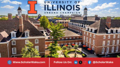 University of Illinois Graduate Scholarship 2026 in USA | How To Apply - ScholarWaka
