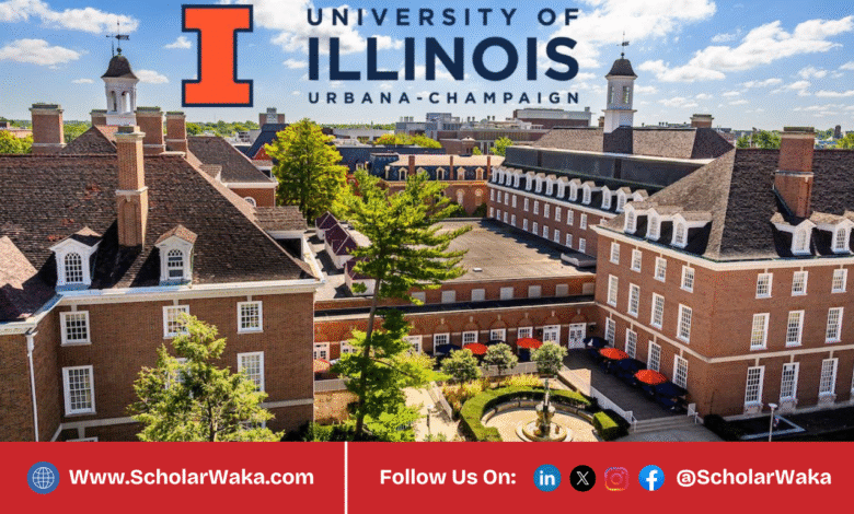 University of Illinois Graduate Scholarship 2026 in USA | How To Apply - ScholarWaka