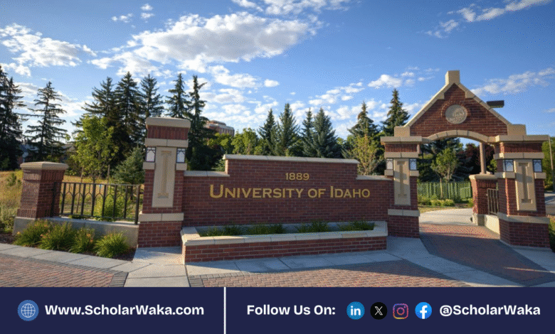 2026 University of Idaho Masters Scholarship in USA | Step by Step Process - ScholarWaka