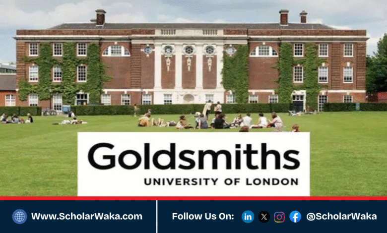 Palestinian Scholarship 2026 at Goldsmiths University of London | Fully Funded - ScholarWaka
