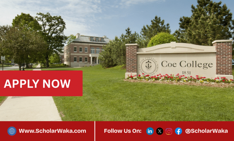 Coe College Global Leadership Full Tuition Scholarship 2026 in USA | How to Apply - ScholarWaka