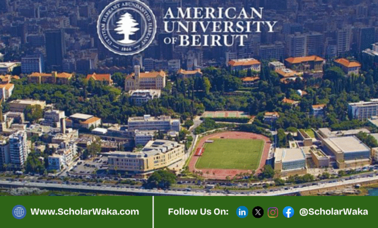 ACTS Scholarship at American University of Beirut 2026–2027 | Fully Funded - ScholarWaka