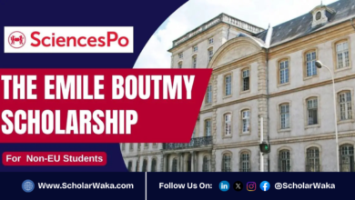 Émile Boutmy Scholarship France 2026 | How to Apply - ScholarWaka