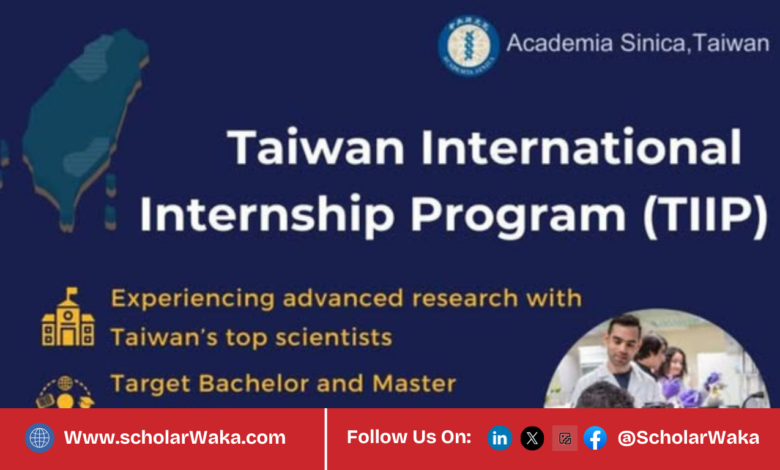 Taiwan International Internship Program 2026 | Fully Funded - ScholarWaka