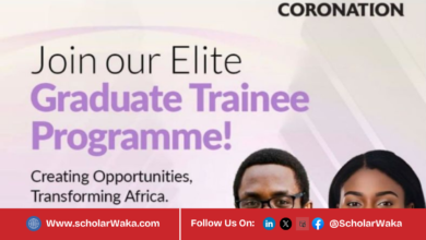 Coronation 2026 Graduate Trainee Programme (Academy Cohort) | How to Apply - ScholarWaka