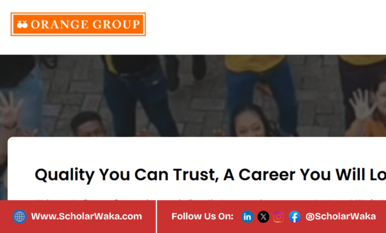 2025/2026 Orange Group Graduate Trainee Program for Nigerians | How to Apply - ScholarWaka