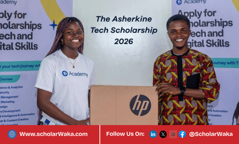 The Asherkine Tech Scholarship 2026 For Nigerians | Fully Funded - ScholarWaka