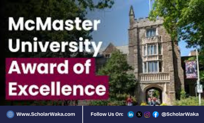 2026 McMaster University Scholarship in Canada | How to Apply - ScholarWaka