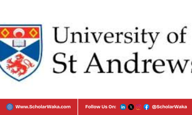 University of St Andrews International Excellence Scholarship 2026 | How to Apply - ScholarWaka