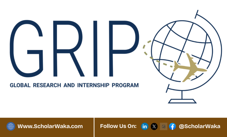 GRIPS Summer Research Internship 2026 in China | How to Apply - ScholarWaka