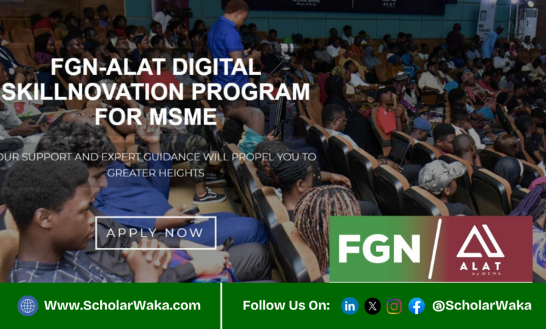 FGN-ALAT Digital Skillnovation Program 2026 For Nigerians | How to Apply - ScholarWaka