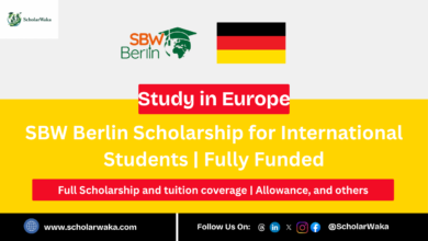 SBW Berlin Scholarship for International Students | Fully Funded - ScholarWaka