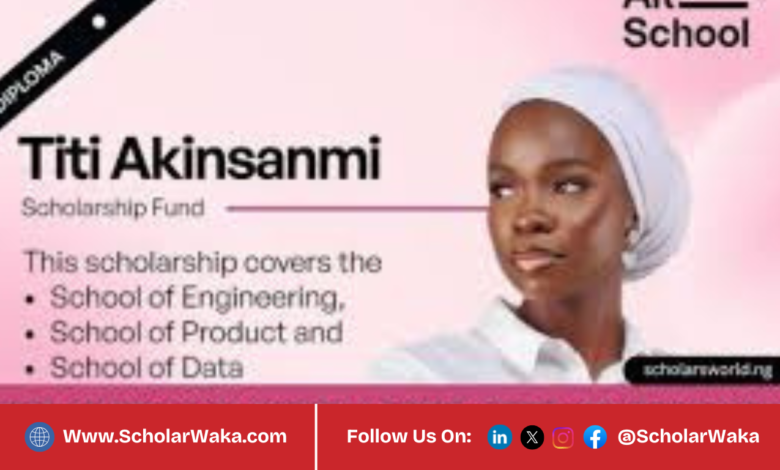Titi Akinsanmi Scholarship for African Women 2026 | Fully Funded - ScholarWaka