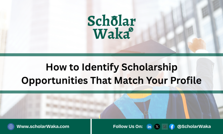How to Identify Scholarship Opportunities That Match Your Profile - ScholarWaka