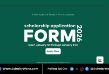Idris Ajiboye Family Foundation Scholarship 2026/2027 | How to Apply - ScholarWaka