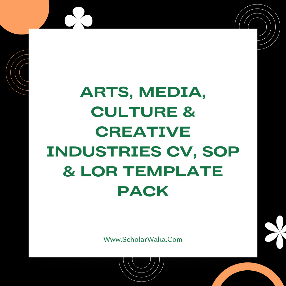 Arts & Creative Industries Templates