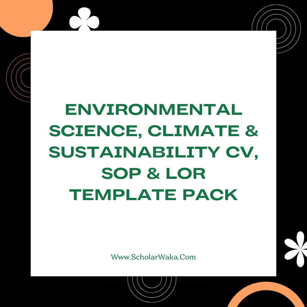 Environmental Science Templates