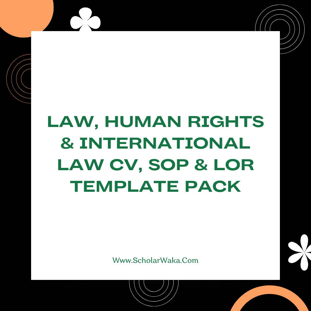 Law & Human Rights Templates