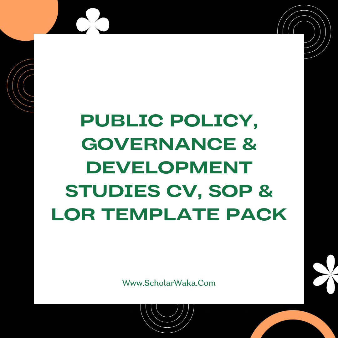 Public Policy Templates