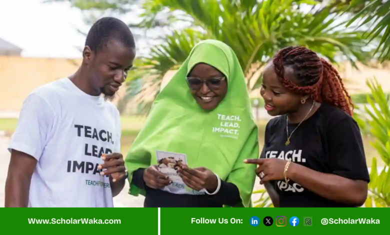 Teach For Nigeria Fellowship 2026 | How To Apply - ScholarWaka