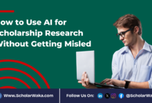 How to Use AI for Scholarship Research Without Getting Misled | Easy Guide - ScholarWaka