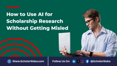 How to Use AI for Scholarship Research Without Getting Misled | Easy Guide - ScholarWaka