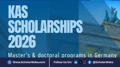 Konrad-Adenauer-Stiftung (KAS) Scholarships for Master’s or Doctorate 2026 in Germany | How to Apply - ScholarWaka