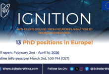 IGNITION Doctoral Network (DN) PhD Scholarships 2026 in Europe | Fully Funded - ScholarWaka
