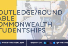Routledge/Round Table Commonwealth Studentship Awards 2026 in UK (£5,500 Funding) -ScholarWaka