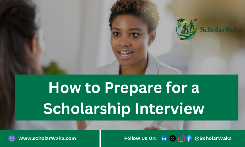 How to Prepare for a Scholarship Interview | Scholarship Guide - ScholarWaka