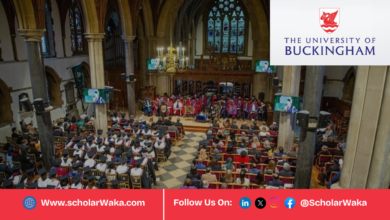 University of Buckingham Postgraduate First-Class Scholarship 2026 in UK | Step by Step Process - ScholarWaka