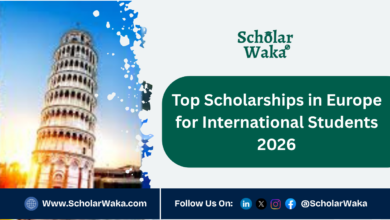 Top Scholarships in Europe for International Students 2026 | Apply Now - ScholarWaka