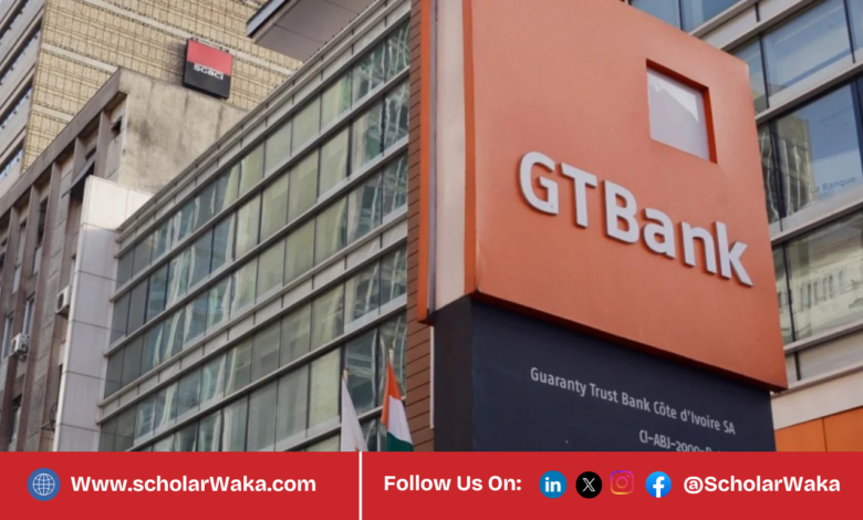 GTBank Internship Programme 2026 For Nigerians | Apply Now - ScholarWaka
