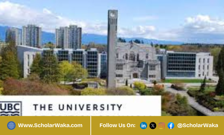 University of British Columbia Undergraduate Scholarship 2026 | How to Apply - ScholarWaka