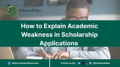 How to Explain Academic Weakness in Scholarship Applications | Scholarship Guide - ScholarWaka