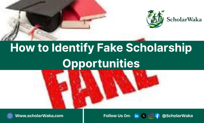 How to Identify Fake Scholarship Opportunities | Scholarship Guide - ScholarWaka