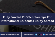Fully Funded PhD Scholarships For International Students | Study Abroad - ScholarWaka