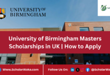 University of Birmingham Masters Scholarship in UK | How to Apply - ScholarWaka