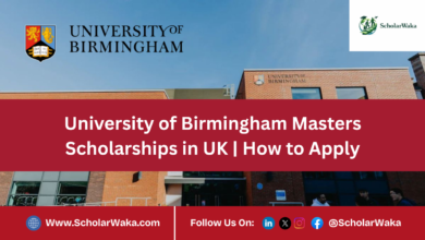 University of Birmingham Masters Scholarship in UK | How to Apply - ScholarWaka