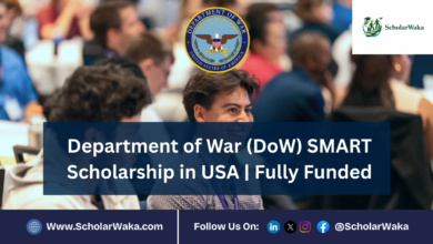 Department of War (DoW) SMART Scholarship in USA | Fully Funded - ScholarWaka