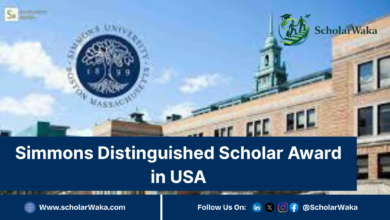 Simmons Distinguished Scholar Award in USA | Fully Funded - ScholarWaka