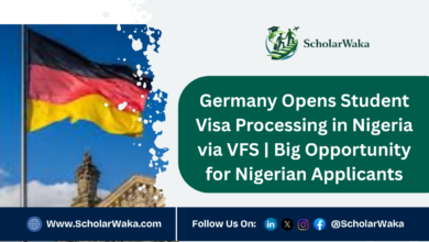 Germany Opens Student Visa Processing in Nigeria via VFS | Big Opportunity for Nigerian Applicants - ScholarWaka